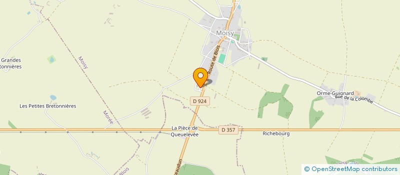 localisation de l'entreprise UN COINS DU SUD  MOISY