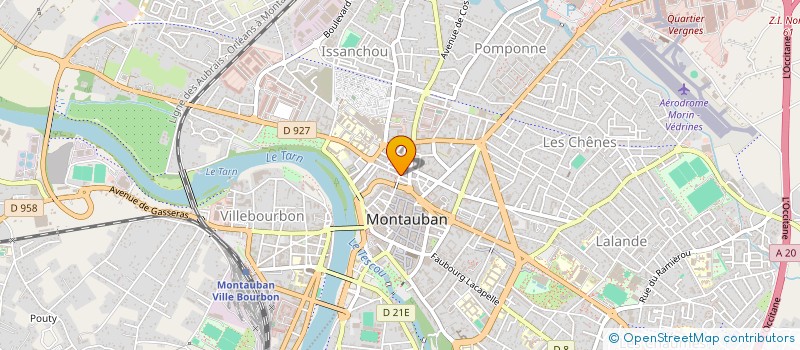 localisation de l'entreprise UN COTE FOU'T BY MANNON à MONTAUBAN