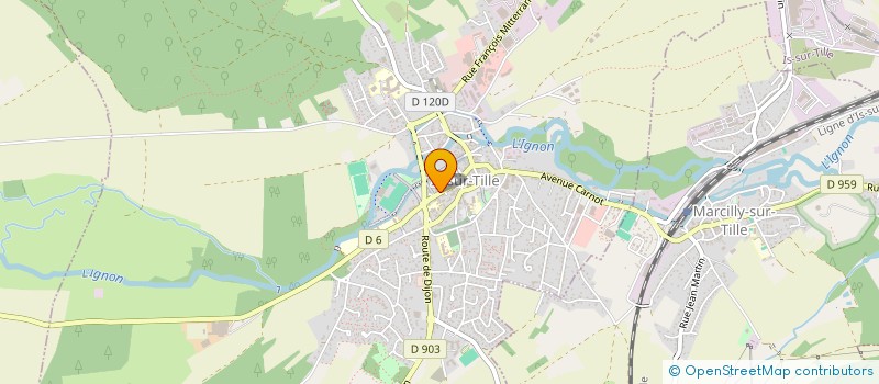 localisation de l'entreprise UN COUP DE SOLEIL à IS-SUR-TILLE