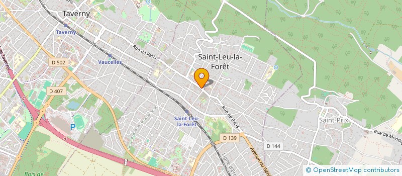 localisation de l'entreprise UN CRAQUANT DE COULEURS à SAINT-LEU-LA-FORET