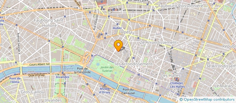 localisation de l'entreprise UN CROISSANT A PARIS à PARIS