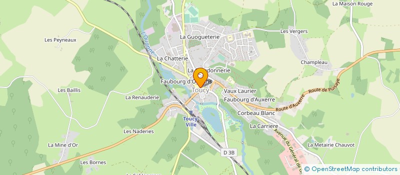 localisation de l'entreprise UN DEJEUNER SUR L HERBE à TOUCY