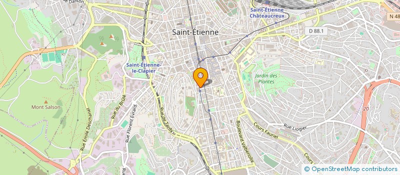localisation de l'entreprise UN DEP SYND C G T DE LA LOIRE à SAINT-ETIENNE
