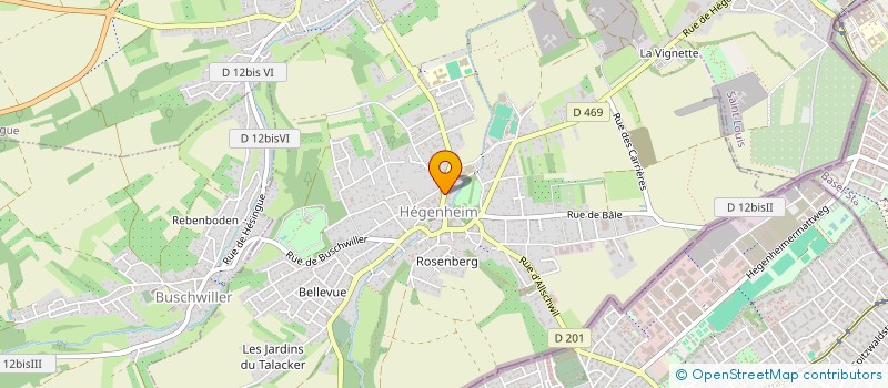 localisation de l'entreprise UN DETOUR EN PROVENCE à HEGENHEIM