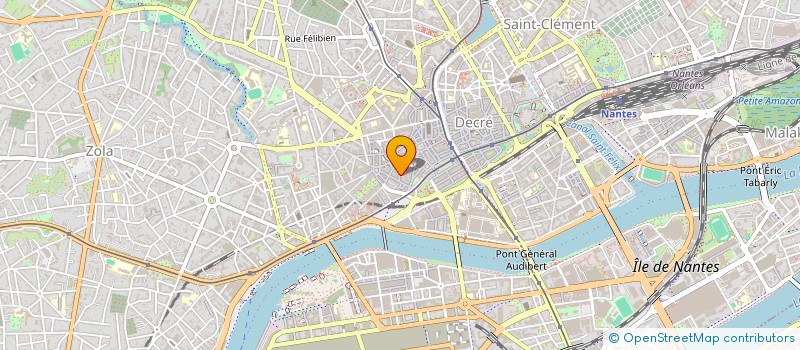 localisation de l'entreprise UN DEUX TROIS à NANTES