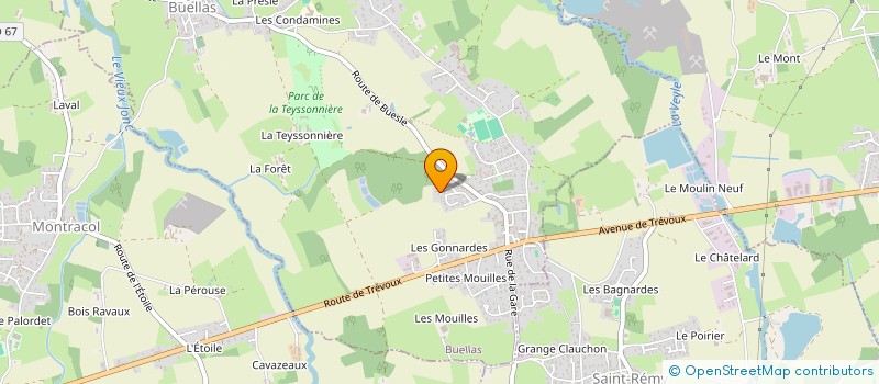 localisation de l'entreprise UN, DEUX, TROIS GOLDMAN  BUELLAS