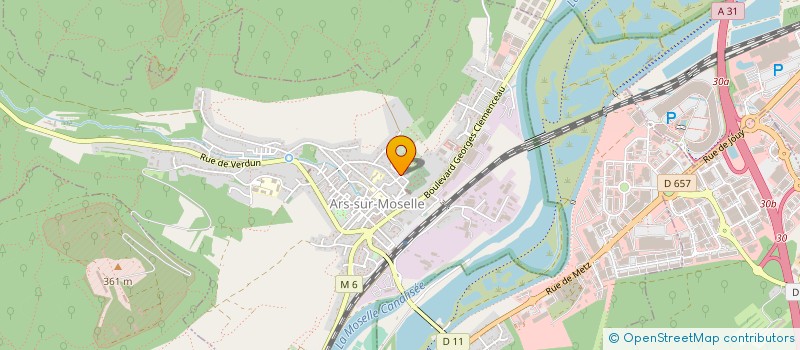 localisation de l'entreprise UN DEUX TROIS SOLEIL à ARS-SUR-MOSELLE