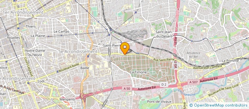 localisation de l'entreprise UN DIMANCHE A LA CAMPAGNE à MARSEILLE