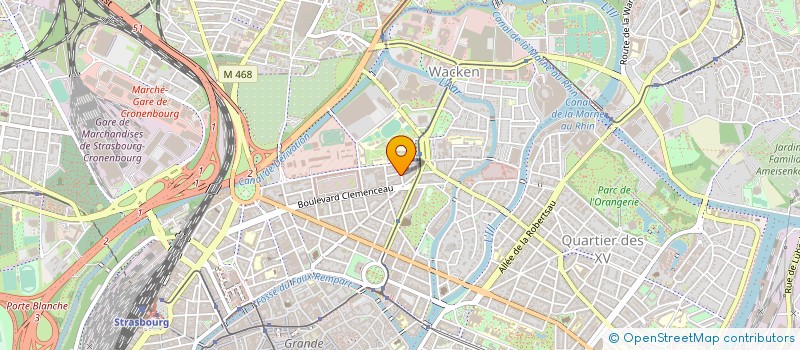 localisation de l'entreprise UN DIMANCHE A PARIS à STRASBOURG
