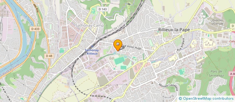 localisation de l'entreprise UN DON POUR UN SOURIRE à RILLIEUX-LA-PAPE
