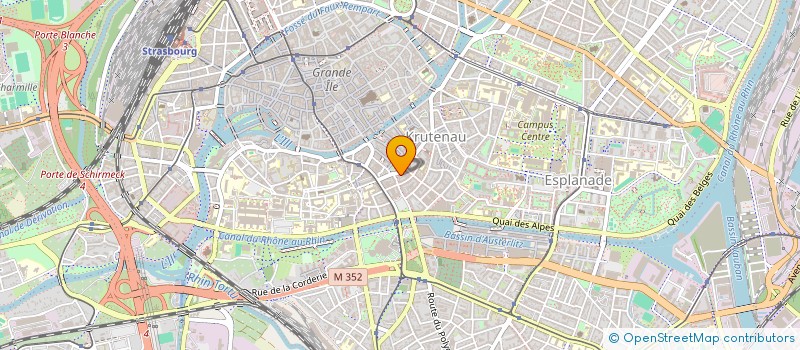 localisation de l'entreprise UN DOULX REGARD à STRASBOURG