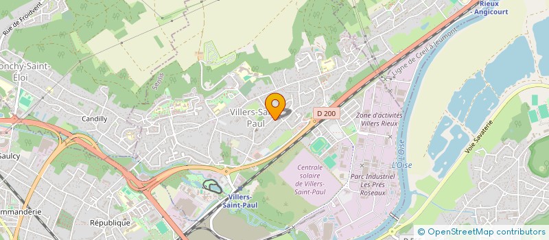 localisation de l'entreprise UN ECHO IMMOBILIER  VILLERS-SAINT-PAUL