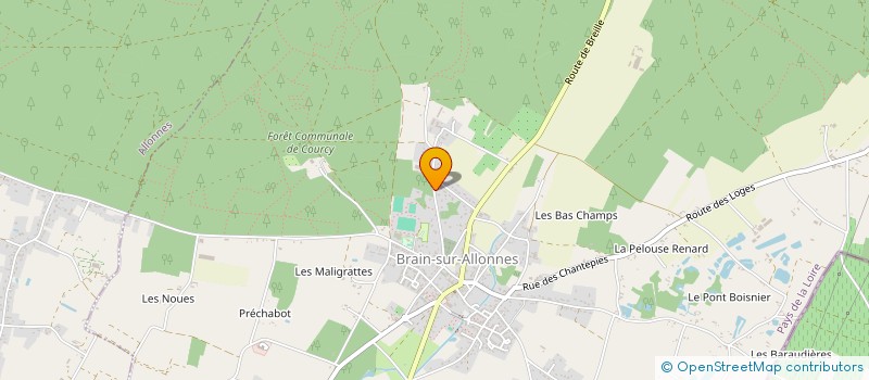 localisation de l'entreprise UN ECLAT DE LIBERTE  BRAIN-SUR-ALLONNES