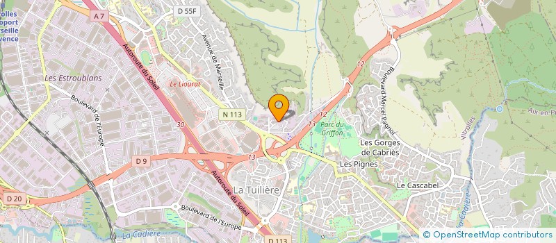 localisation de l'entreprise UN EFFORT POUR UN SOURIRE à VITROLLES