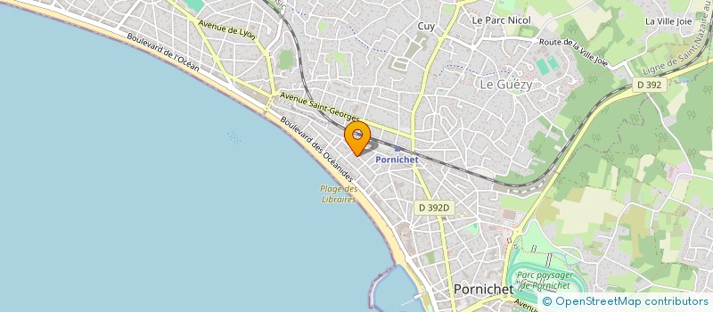 localisation de l'entreprise UN ESPOIR POUR ANNE  PORNICHET