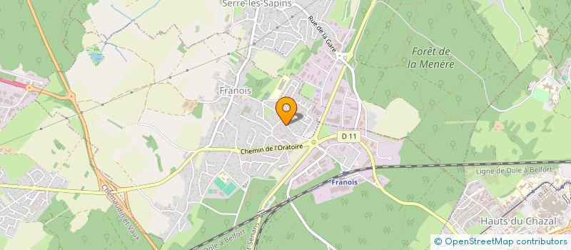 localisation de l'entreprise UN ESPOIR POUR DEMAIN  FRANOIS