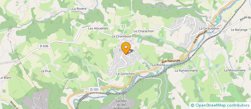 localisation de l'entreprise UN ESPOIR POUR KEVAN  BRUSSIEU