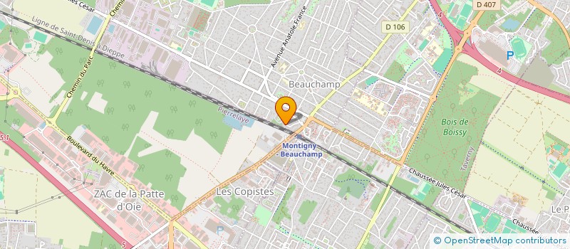 localisation de l'entreprise UN ESPOIR POUR L'ECOLE DE FAO AU SENEGAL - ECOLE DE FAO  BEAUCHAMP