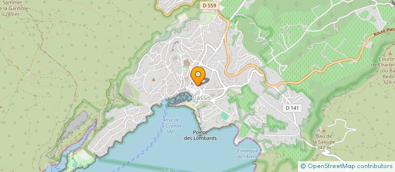 localisation de l'entreprise UN ETE A MARSEILLE  CASSIS