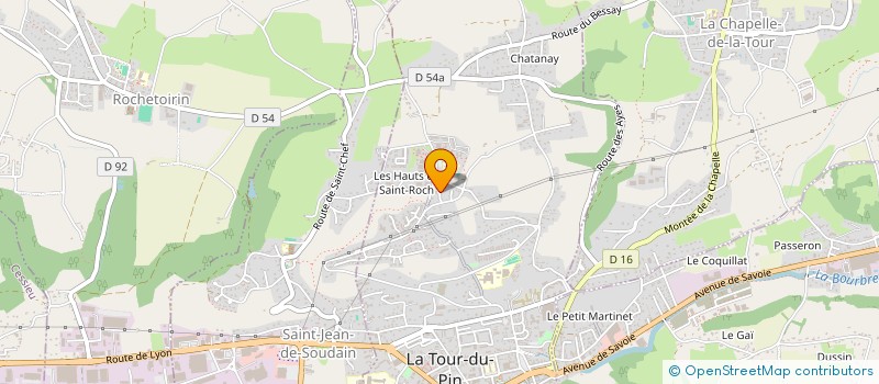 localisation de l'entreprise UN EVENEMENT POUR TOUS  LA TOUR-DU-PIN