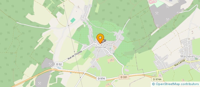 localisation de l'entreprise UN FAMILIALE VITERNE  VITERNE