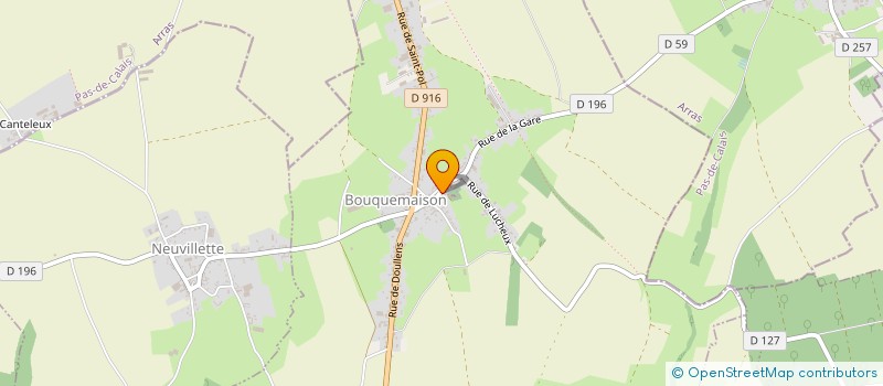 localisation de l'entreprise UN FIL A LA PAT  BOUQUEMAISON