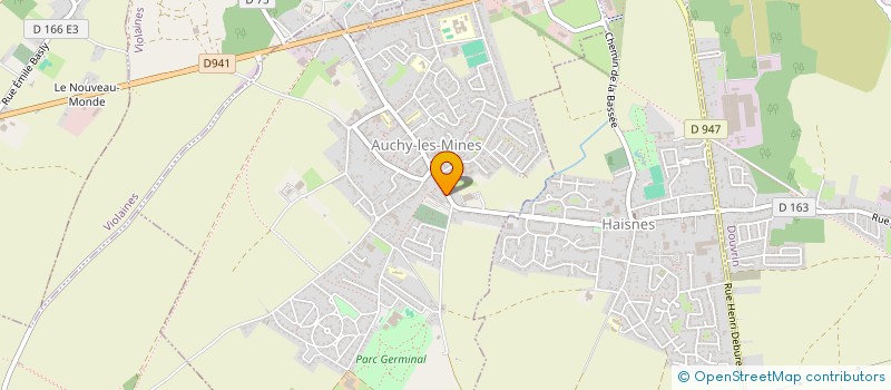 localisation de l'entreprise UN FLO DE JEUX  AUCHY-LES-MINES