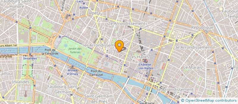 localisation de l'entreprise UN FORMAT PROFES INDUST CEREAL à PARIS