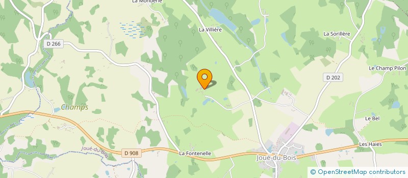 localisation de l'entreprise UN GARAGE POUR TOUS à JOUE-DU-BOIS