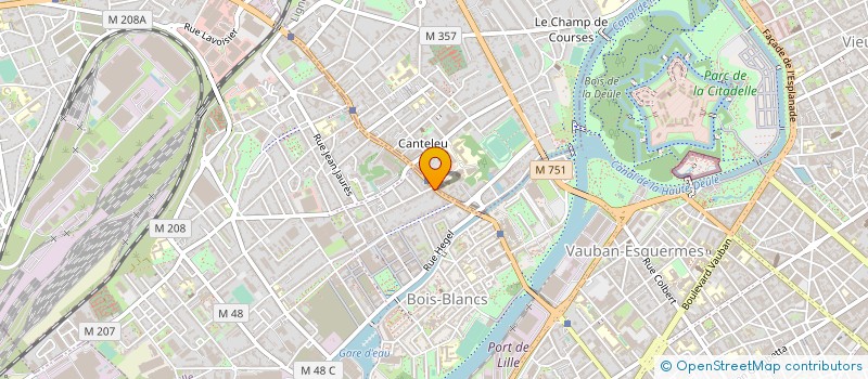 localisation de l'entreprise UN GARS UNE FILLE à LILLE