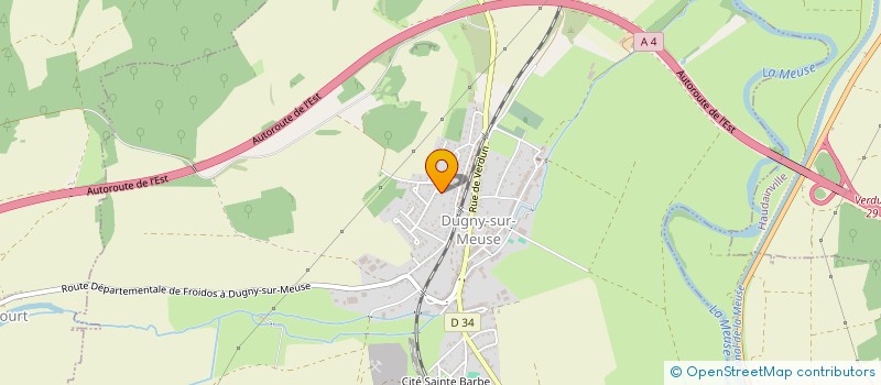 localisation de l'entreprise UN GRAND BOL D'ART à DUGNY-SUR-MEUSE
