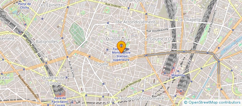 localisation de l'entreprise UN GRAND MERCI  PARIS