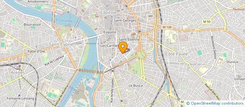 localisation de l'entreprise UN HOMME D'INFLUENCE  TOULOUSE