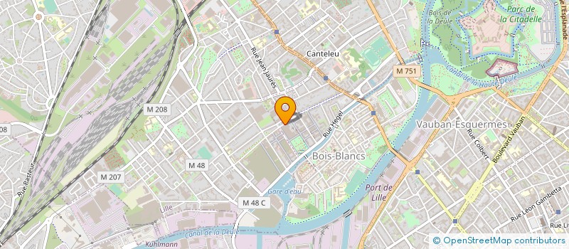 localisation de l'entreprise UN HOMME DE VILLE à LILLE