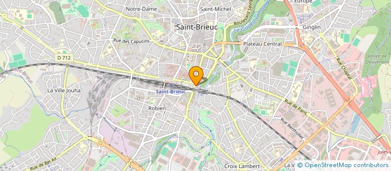 localisation de l'entreprise UN IMMOBIL ORGANISME SECURITE à SAINT-BRIEUC