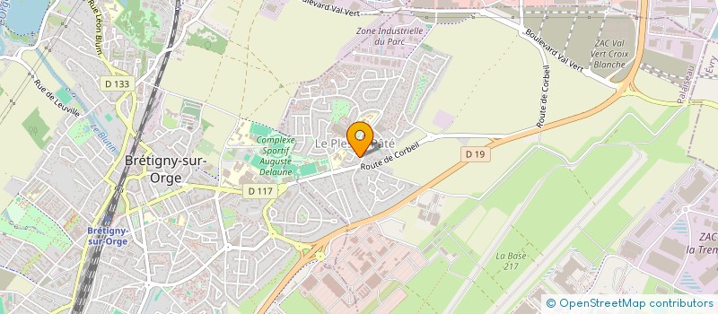 localisation de l'entreprise UN INSTANT AVEC CATHYA  LE PLESSIS-PATE