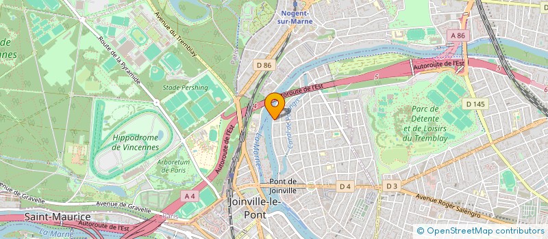 localisation de l'entreprise UN INSTANT DE REVE  JOINVILLE-LE-PONT