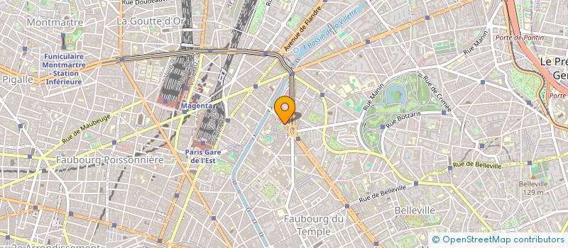 localisation de l'entreprise UN INSTANT POUR SOI  PARIS