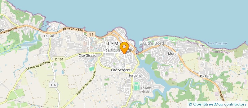 localisation de l'entreprise UN INSTANT POUR SOI à LE MOULE
