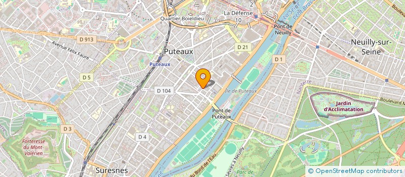 localisation de l'entreprise UN INSTANT POUR SOI à PUTEAUX
