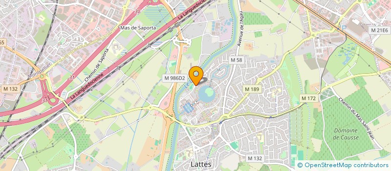 localisation de l'entreprise UN'ION CONSEIL-GESTION-ASSISTANCE à LATTES