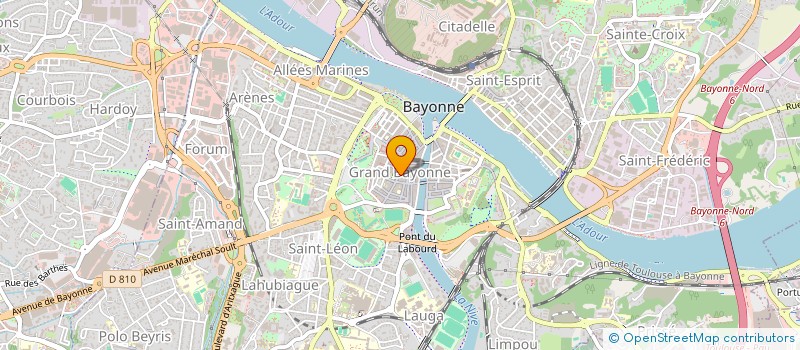 localisation de l'entreprise UN JARDIN AUX FENETRES à BAYONNE