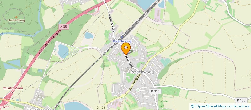 localisation de l'entreprise UN JARDIN D'AILLEURS  RSCHWOOG