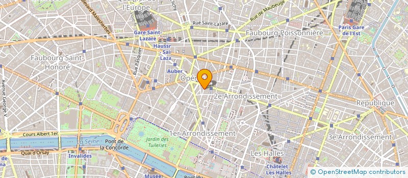 localisation de l'entreprise UN JARDIN IMMAGINAIRE à PARIS