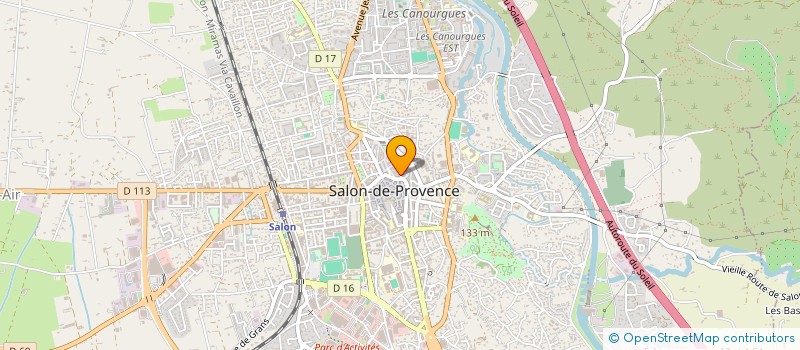 localisation de l'entreprise UN JEU D'ENFANT  SALON-DE-PROVENCE