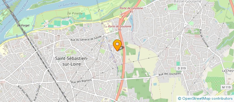 localisation de l'entreprise UN JOUR CONTRE LE CANCER-NANTES à SAINT-SEBASTIEN-SUR-LOIRE
