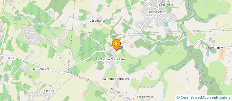 localisation de l'entreprise UN JOUR LES CIGOGNES  DIVATTE-SUR-LOIRE