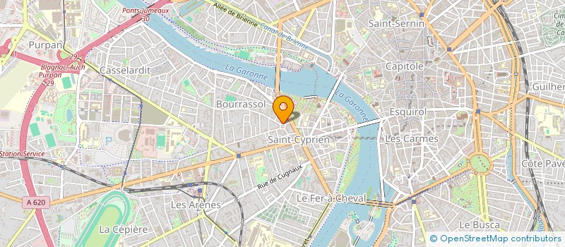 localisation de l'entreprise UN JOUR OU L'AUTRE à TOULOUSE