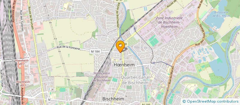 localisation de l'entreprise UN JOUR . . . UNE ALLURE  HNHEIM