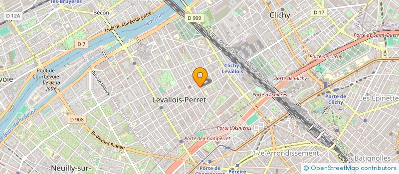localisation de l'entreprise UN L DEUX C IMMO à LEVALLOIS-PERRET